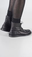 boots mit faltenpartie