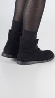 boots in aufgerautem leder