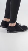 halbschuh in aufgerautem leder