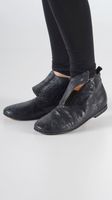 beschichtete leder boots