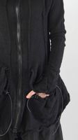 ausgestellte woll strickjacke
