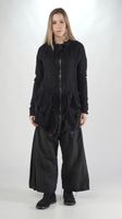 ausgestellte woll strickjacke