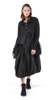 ausgestellte woll strickjacke