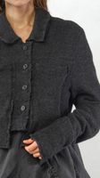 kurze yak strickjacke