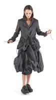 ausgestellte voile jacke