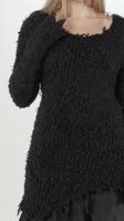 schmale woll stricktunika