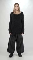 schmale woll stricktunika