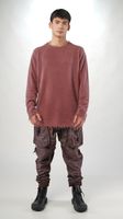 gerader schmaler woll mix pullover