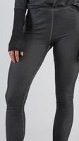 schmale baumwollkrepp-jersey-legging