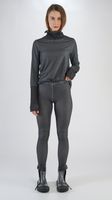 schmale baumwollkrepp-jersey-legging