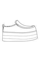 leder halbschuh mit eva sohle