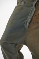 lange punto di roma-hose mit mäßig tiefem schritt