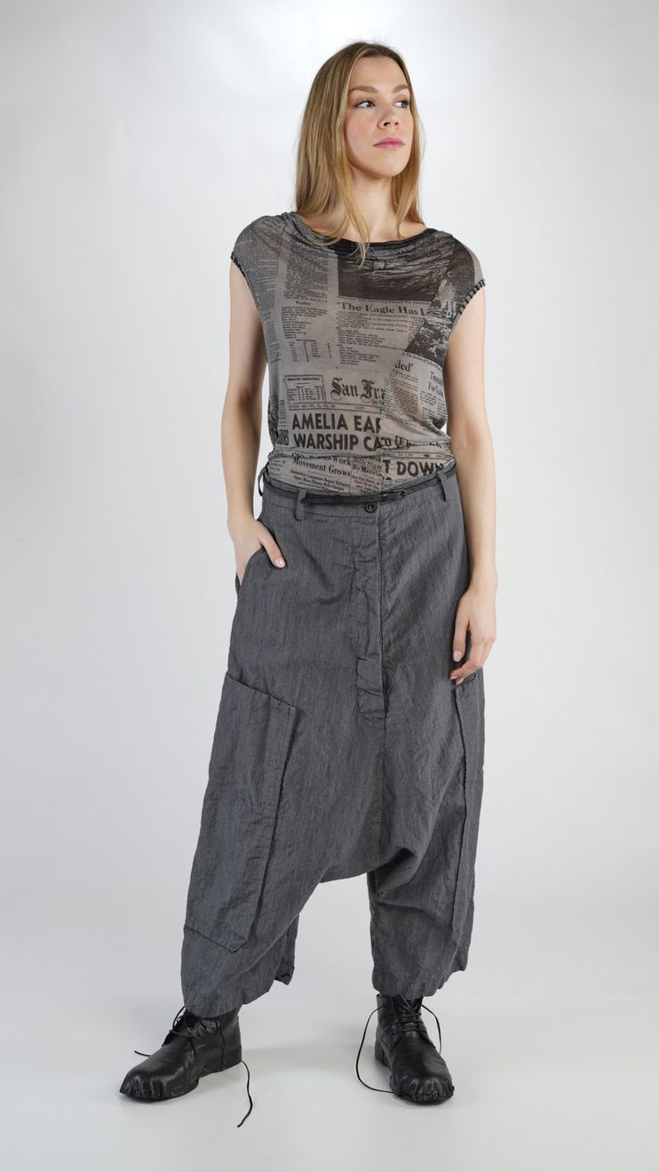 gerade weite woll-mix-hose